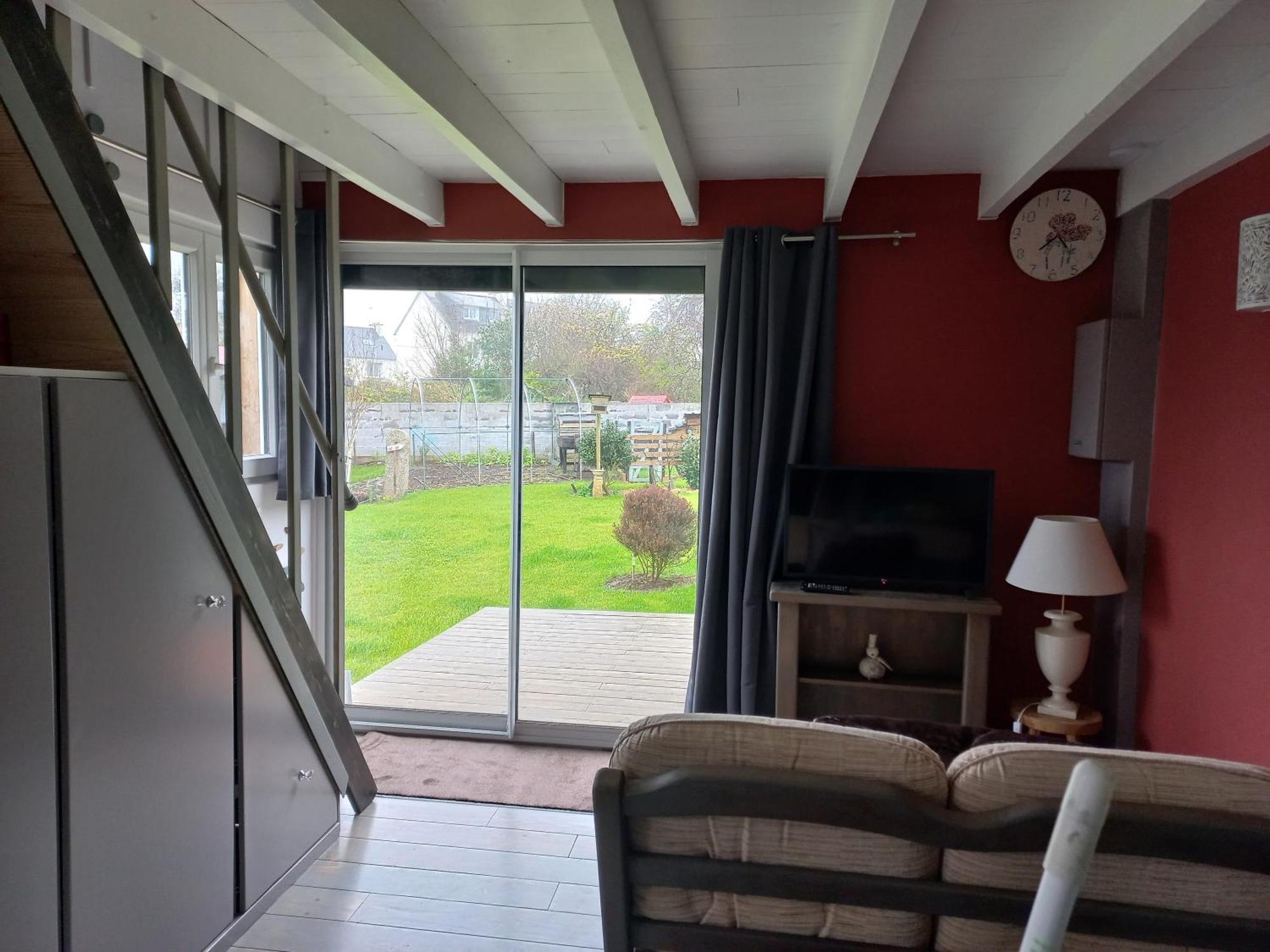 Studio Bois Independant Au Calme Concarneau Exterior foto